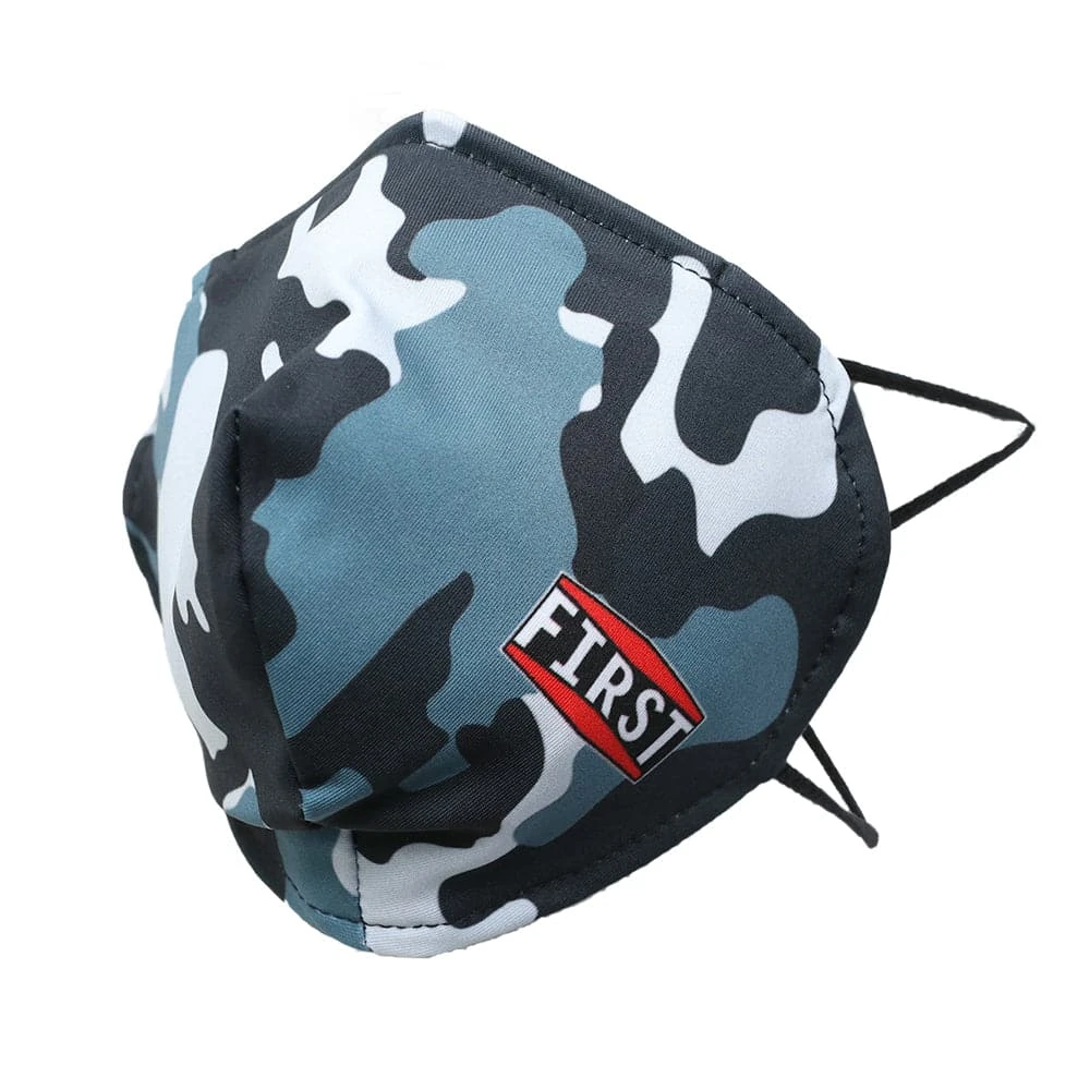 2-Ply Camo Reusable Non-Medical Breathable & Elastic Ear Bands Face Masks (5-Pcs Pack)