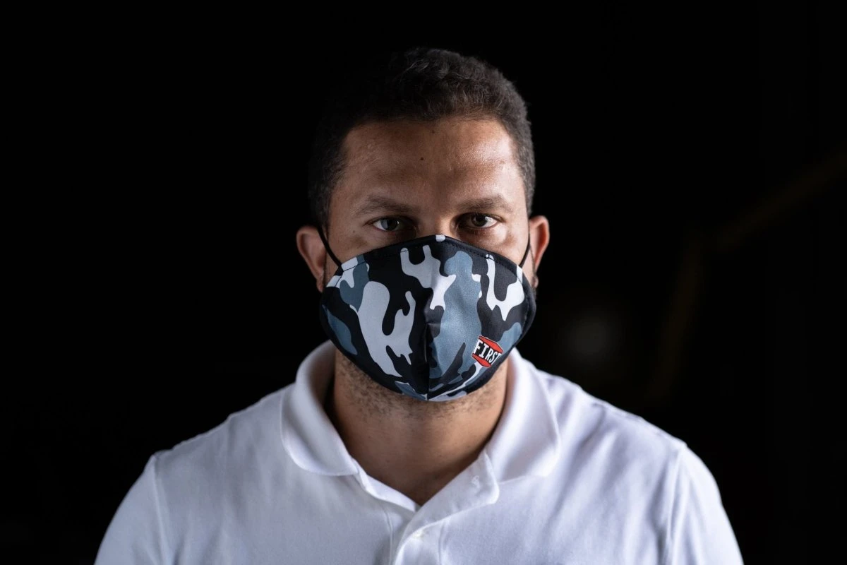 2-Ply Camo Reusable Non-Medical Breathable & Elastic Ear Bands Face Masks (5-Pcs Pack) - Image 4