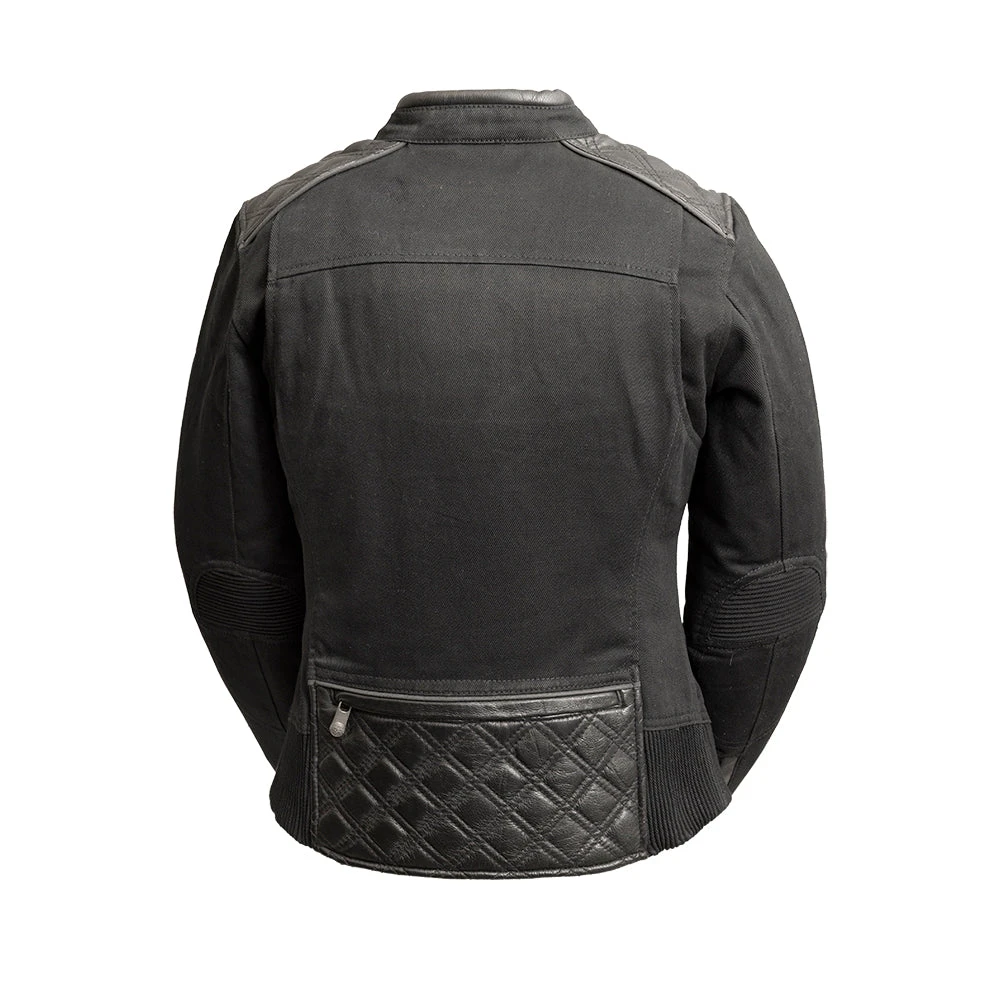 Diamond Back - Women's Motorcycle Jacket - Image 2