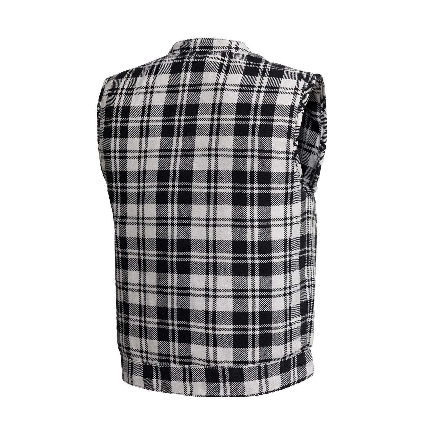 Sharp Shooter Moto Men's Canvas Vest - Recycled - Image 2