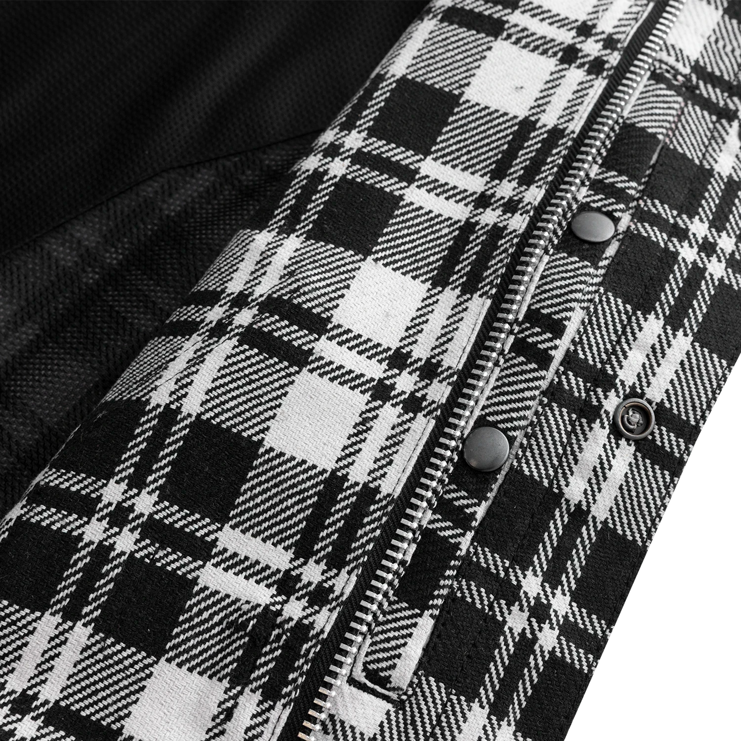 Sharp Shooter Moto Men's Canvas Vest - Recycled - Image 10