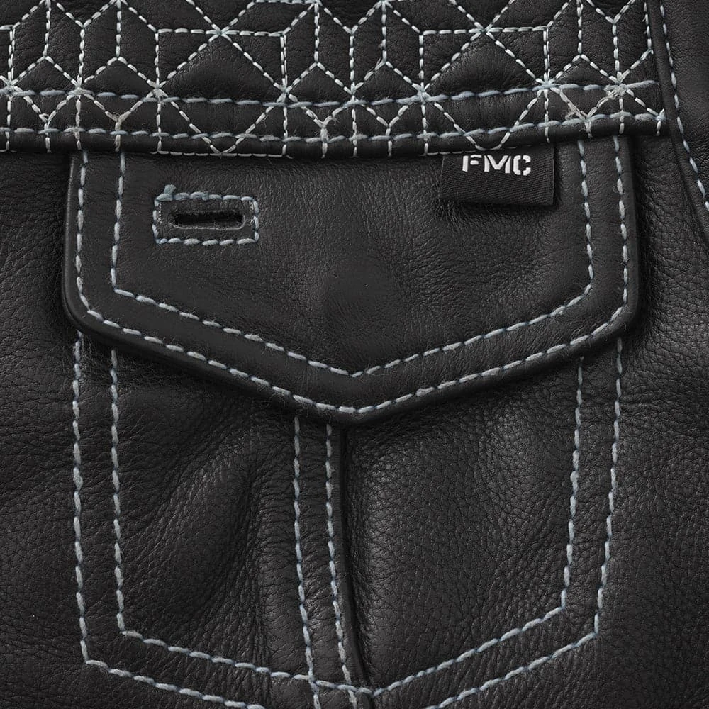 Angelite Women's Motorcycle Leather Vest - Limited Edition - Image 4