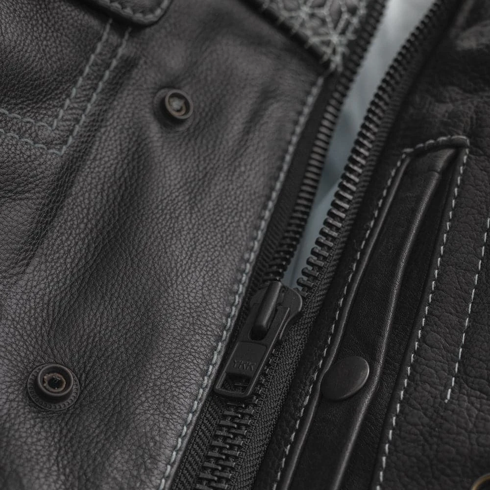 Angelite Women's Motorcycle Leather Vest - Limited Edition - Image 5