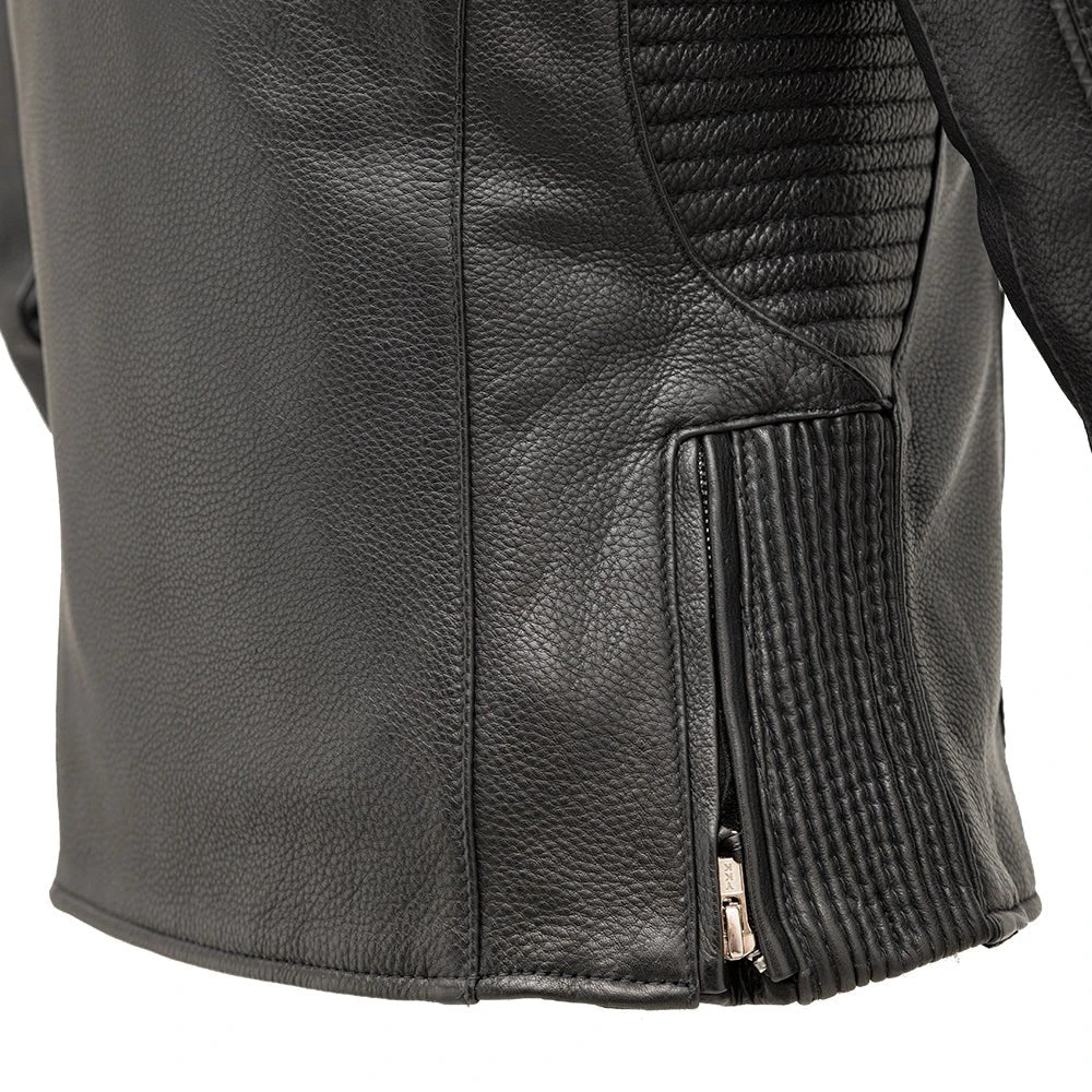 Cyclone - Women's Motorcycle Leather Jacket - Image 5