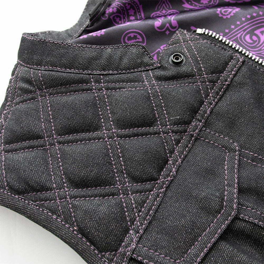 Eclipse Women's Club Style Denim Vest - Limited Edition - Image 4