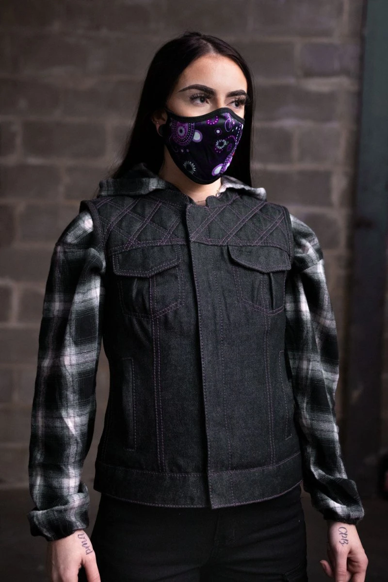 Eclipse Women's Club Style Denim Vest - Limited Edition - Image 3