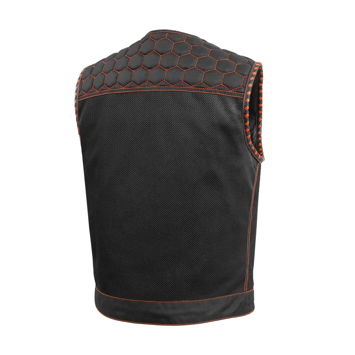 Hornet Moto Mesh Men's Club Style Vest - Image 17
