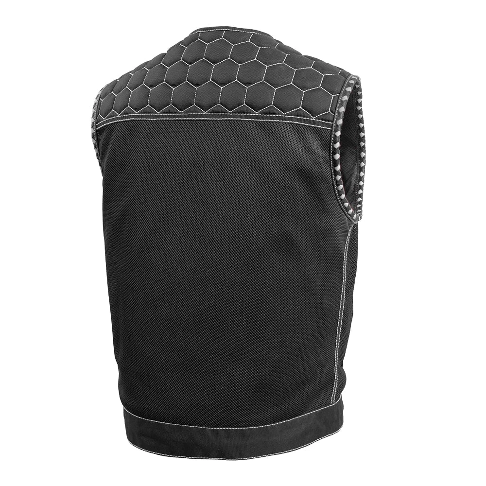 Hornet Moto Mesh Men's Club Style Vest - Image 2