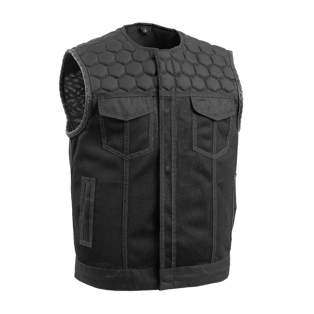 Hornet Moto Mesh Men's Club Style Vest - Image 6