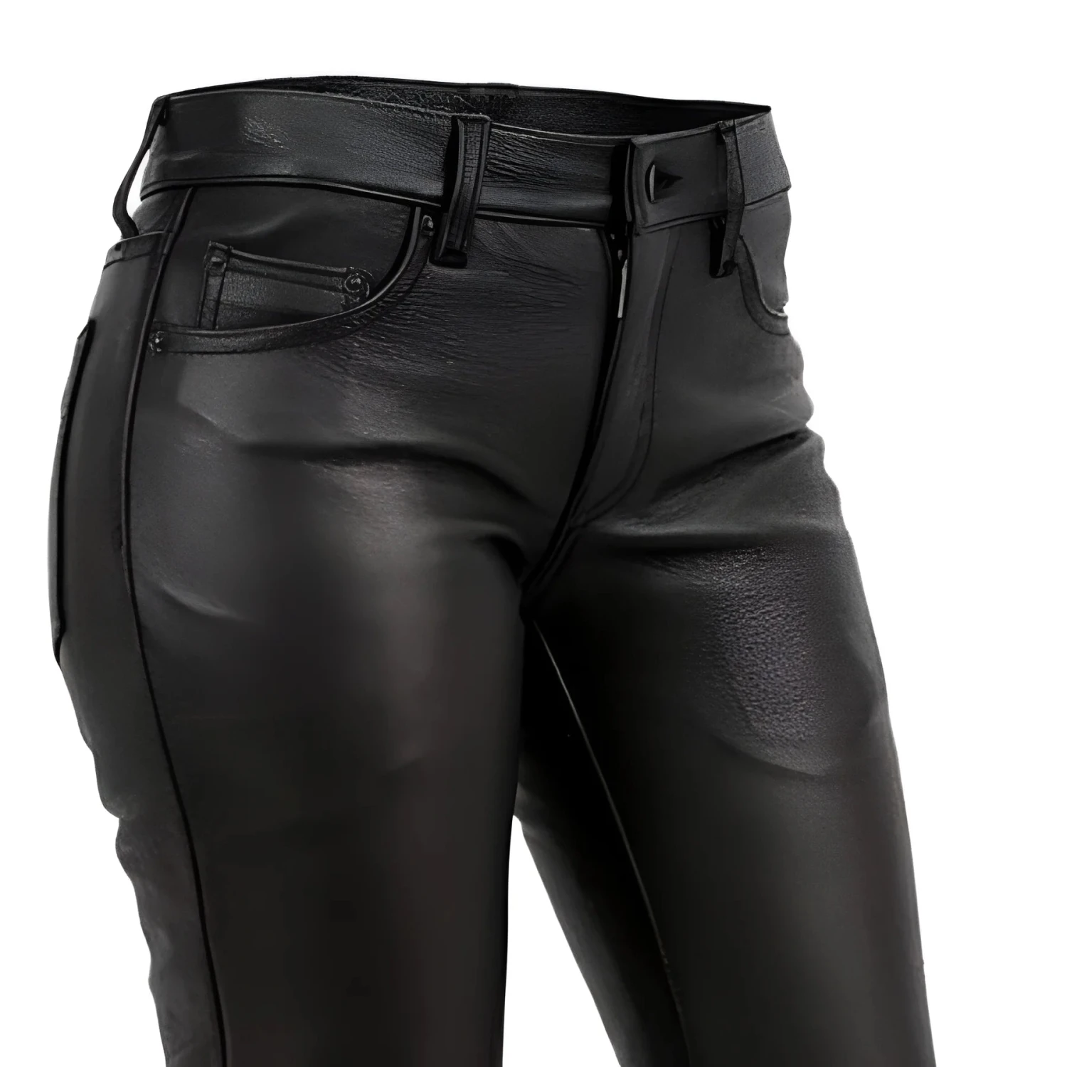Alexis Women's Leather Pants - Image 4
