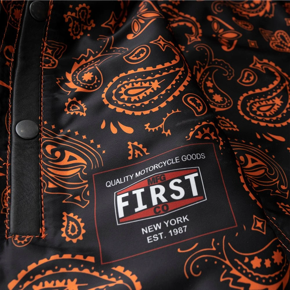 Jack - Men's Leather Motorcycle Vest - Image 3