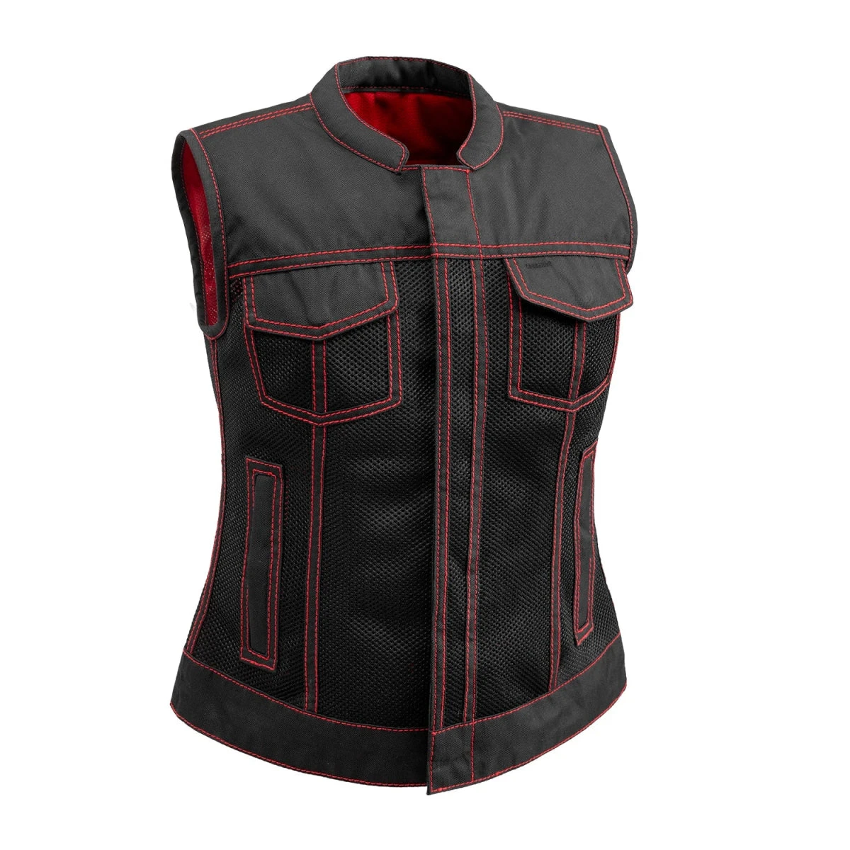 Jessica Moto Mesh Women's Motorcycle Vest - Image 9
