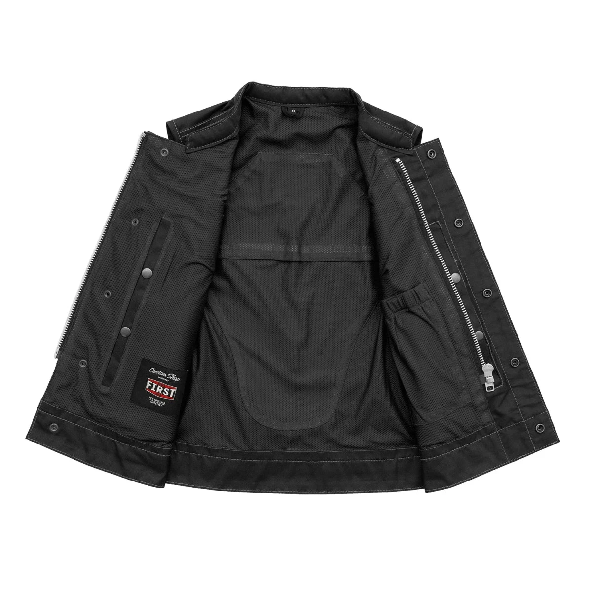 Jessica Moto Mesh Women's Motorcycle Vest - Image 7