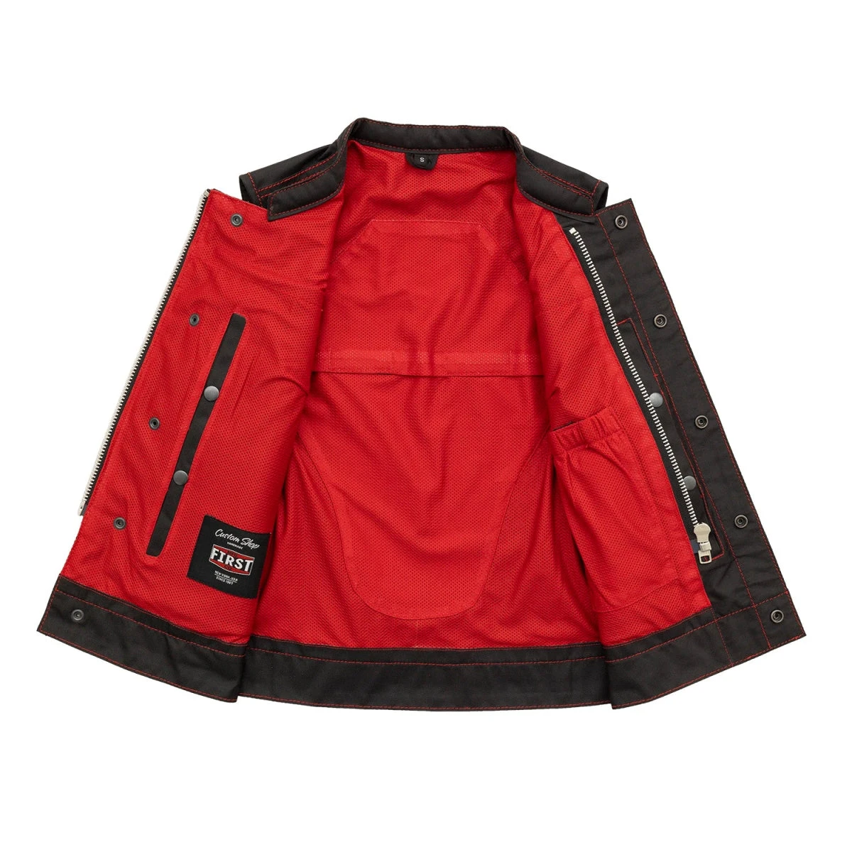 Jessica Moto Mesh Women's Motorcycle Vest - Image 11