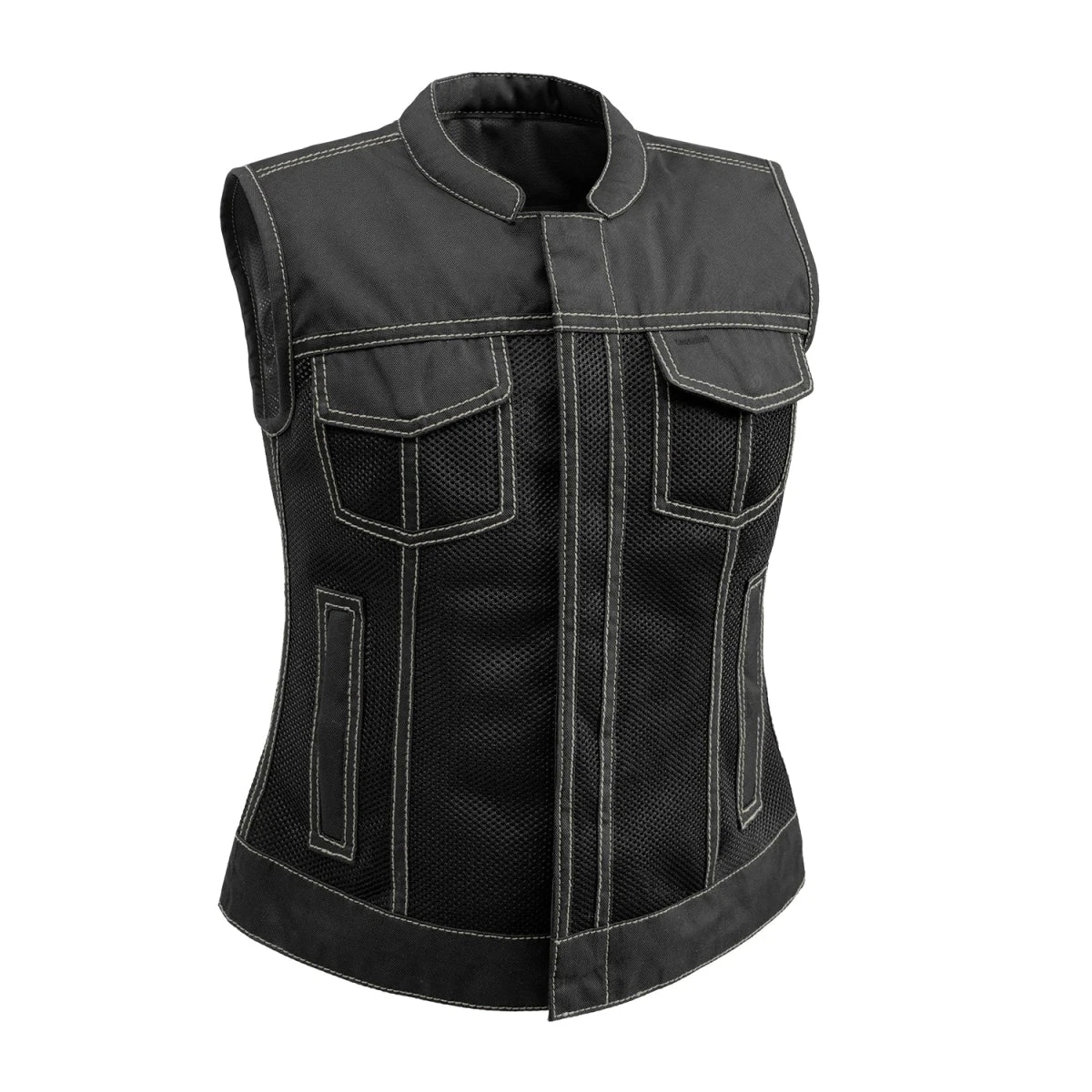 Jessica Moto Mesh Women's Motorcycle Vest - Image 5