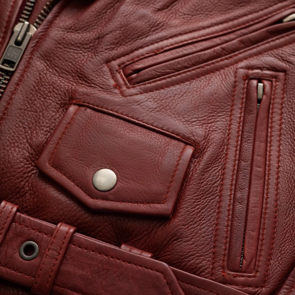 Katy - Women's Leather Jacket - BHBR - Image 4