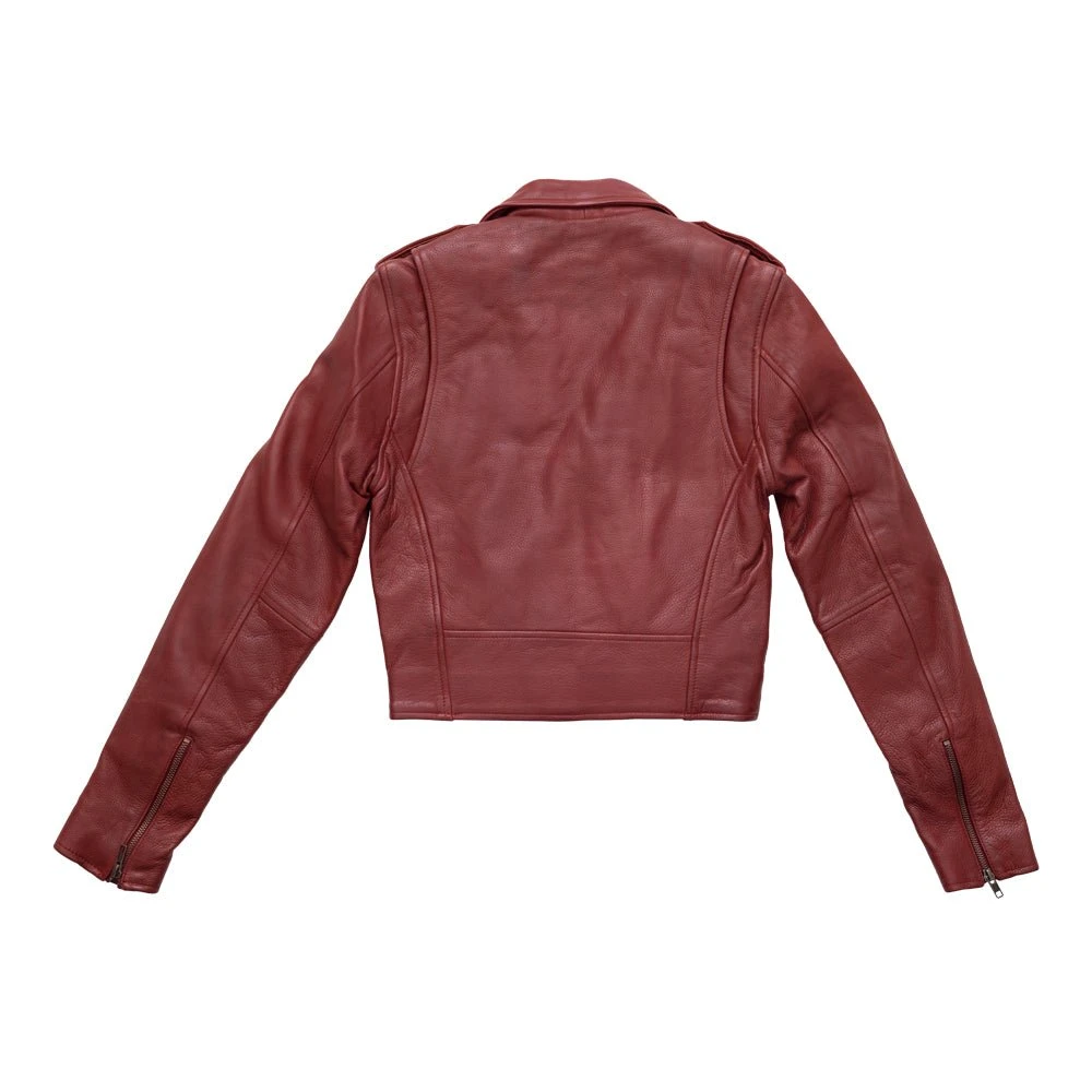 Katy - Women's Leather Jacket - BHBR - Image 6