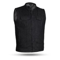 Kershaw Men's Motorcycle Denim Vest