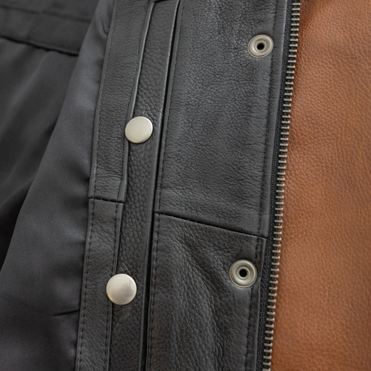 Lella Women's Motorcycle Leather Jacket - Image 4