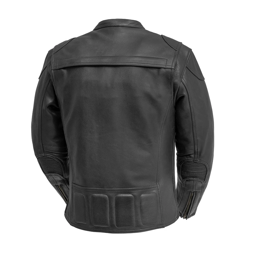 Nemesis Men's Motorcycle Leather Jacket - Image 2