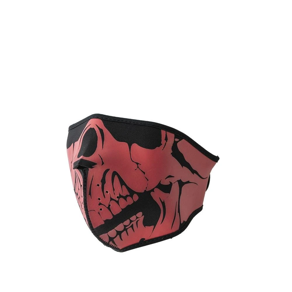 Neoprene Half Face Skull Riding Mask - Image 3