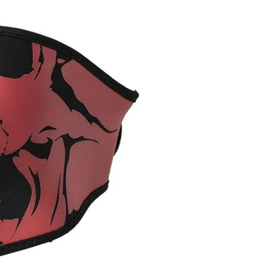 Neoprene Half Face Skull Riding Mask - Image 8