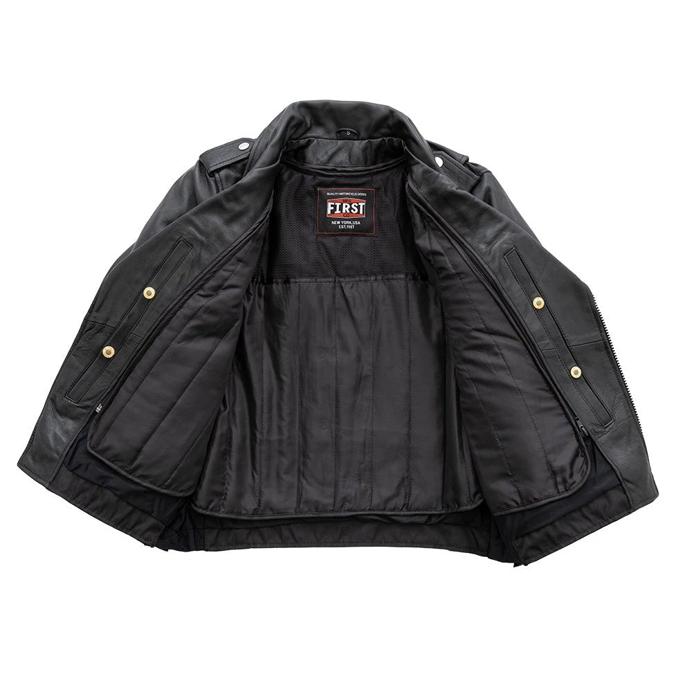 Popstar Women'sMotorcycle Leather Jacket - Image 3