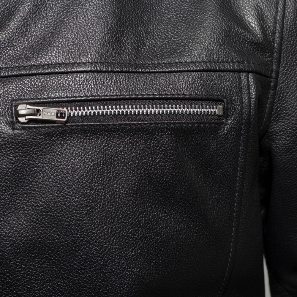 Rocky Men's Motorcycle Leather Jacket - Image 3