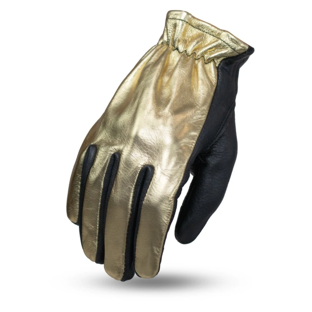 Roper Women's Motorcycle Leather Gloves - Image 3