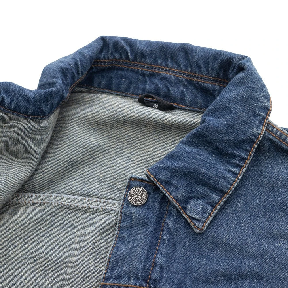 Showdown Motorcycle Lightweight Denim Vest - Image 3