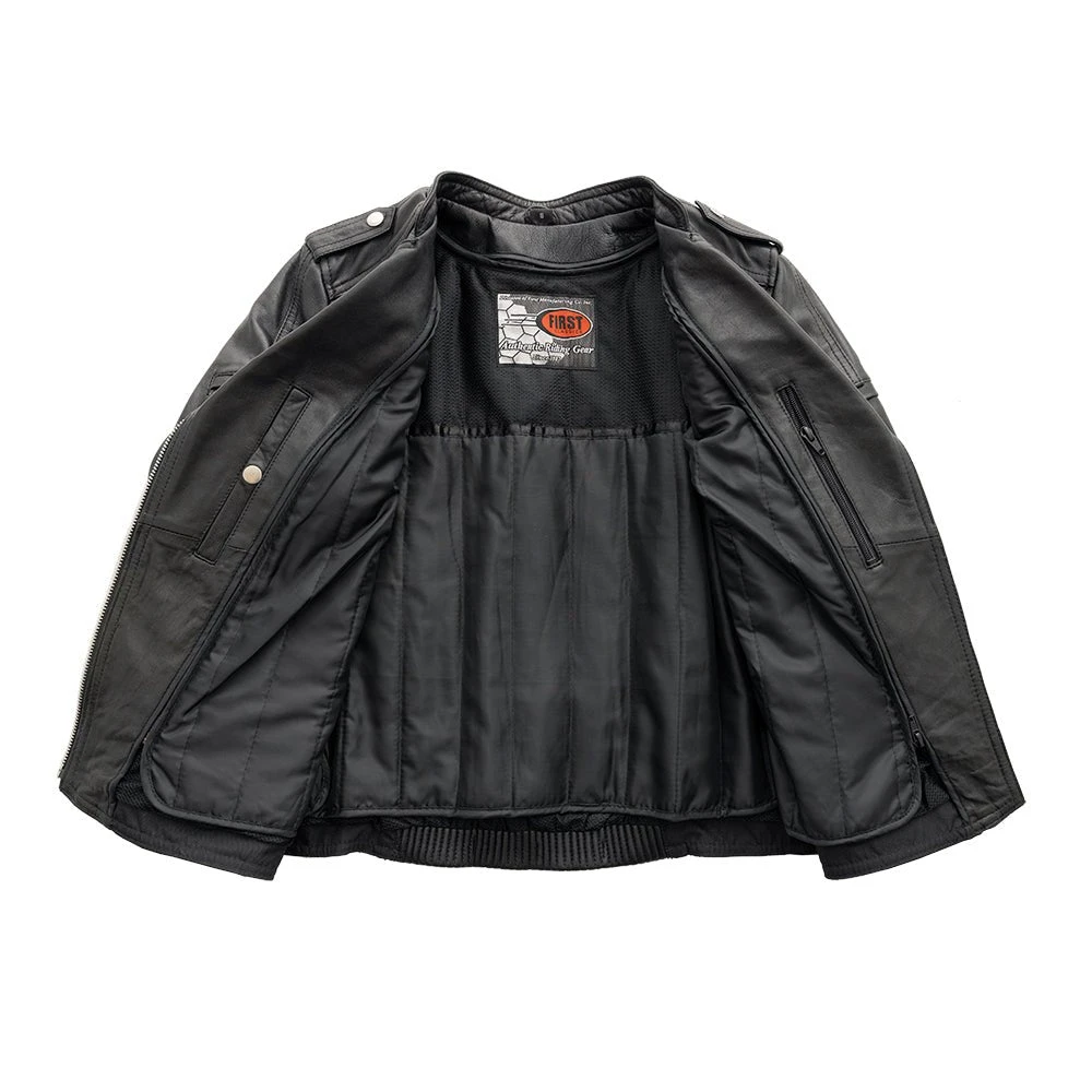 Tantrum - Women's Motorcycle Leather Jacket - Image 3