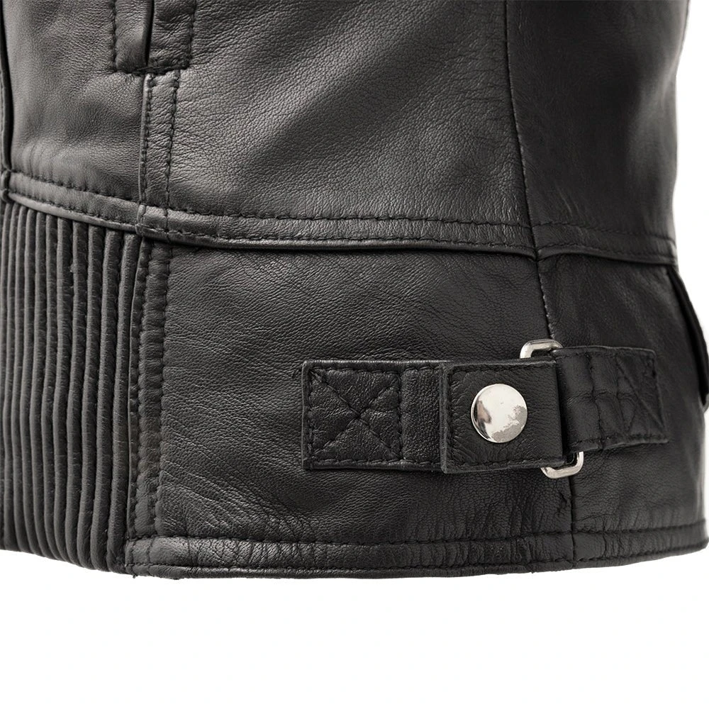 Tantrum - Women's Motorcycle Leather Jacket - Image 4